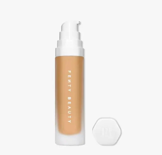 FENTY BEAUTY by Rihanna SoftLit Naturally Luminous Hydrating Longwear Foundation 1.08 oz / 32 ml (250 (warm golden) 1 oz) - PopVine Makeup