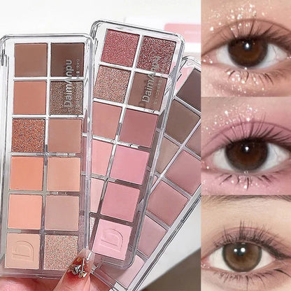 12 Color Eyeshadow Palette for Everyday Use