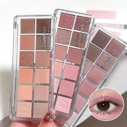 12 Color Eyeshadow Palette for Everyday Use