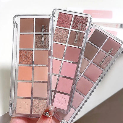 12 Color Eyeshadow Palette for Everyday Use