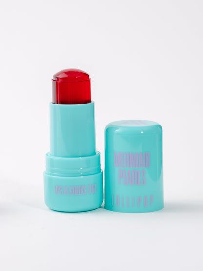 Mermaid Pearls LOLLIPOP - Lips & Cheeks Tint - Berry