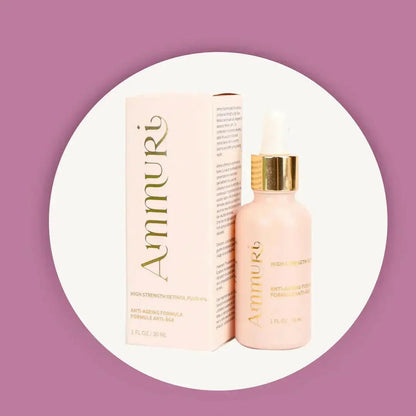 Ammuri Skincare High Strength 4% Retinol Serum 30ml - PopVine Retinol Face Serum High Volume