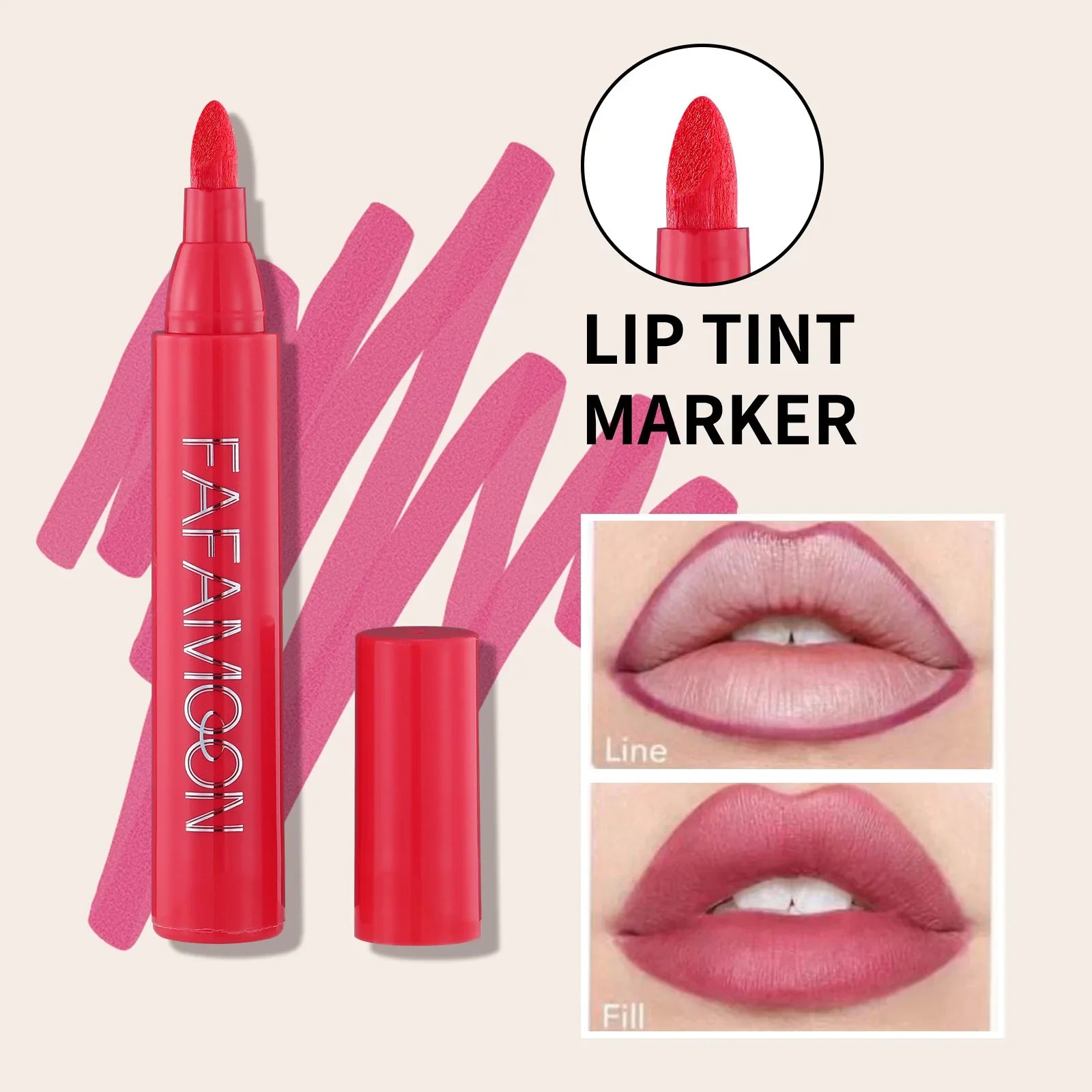 Hydrating Matte Lip Stain Marker - PopVine Makeup