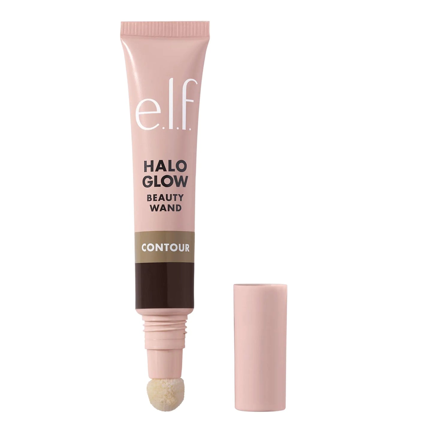 e.l.f. Halo Glow Contour Beauty Wand Liquid Contour Wand For A Naturally Sculpted Look Buildable Formula Vegan & Cruelty-free Deep/Rich - PopVine Beauty