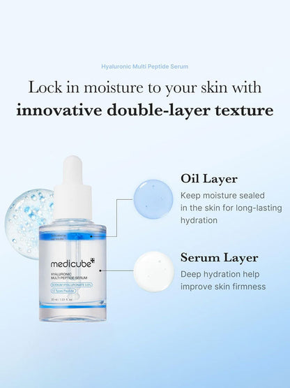 medicube Hyaluronic Multi Peptide Serum 30ml - PopVine Serum
