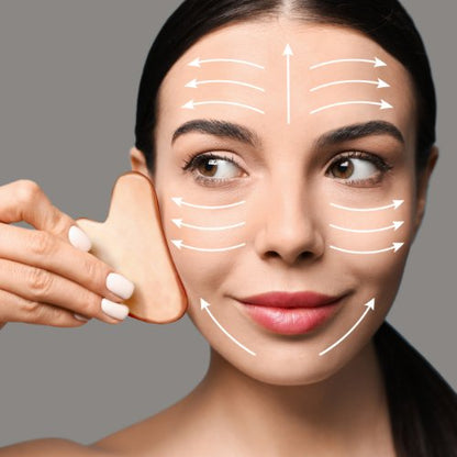 Pure Copper Gua Sha Tool Facial Massager